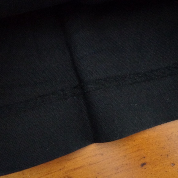 BCX Capris Sz S Black Zip/Double Hook Closure Pockets - Picture 7 of 7